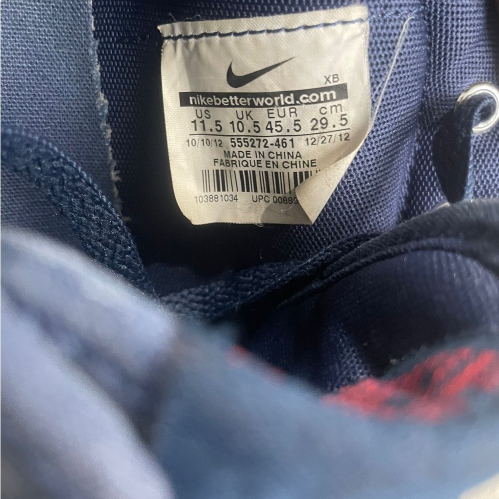 🔹Nike toki low blue denim athletic🔹 - Picture 5 of 5